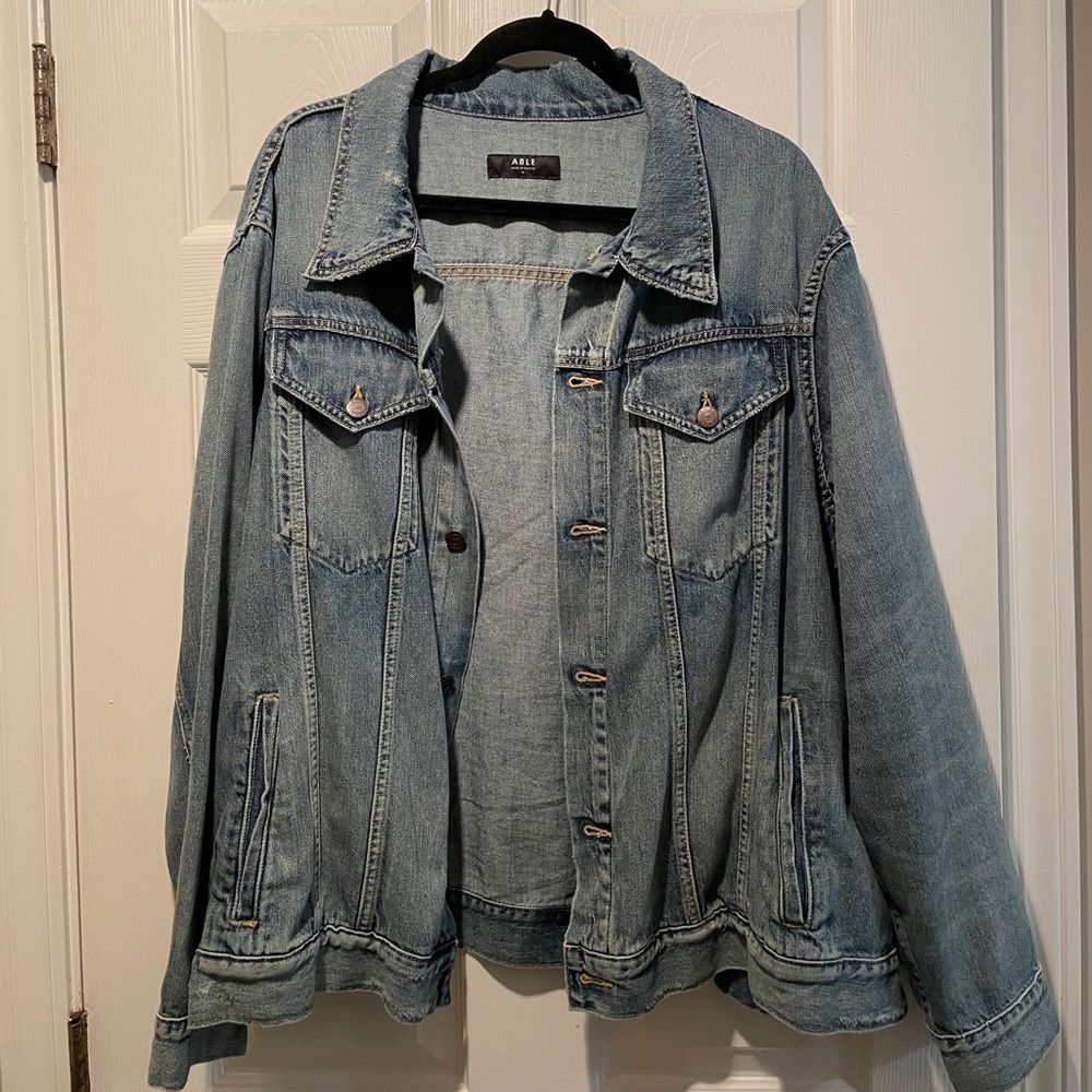 Able Merly Denim Jacket size 2x